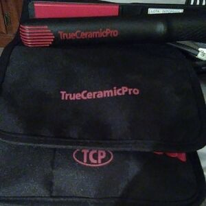 Black and Red Hair Styling Tool